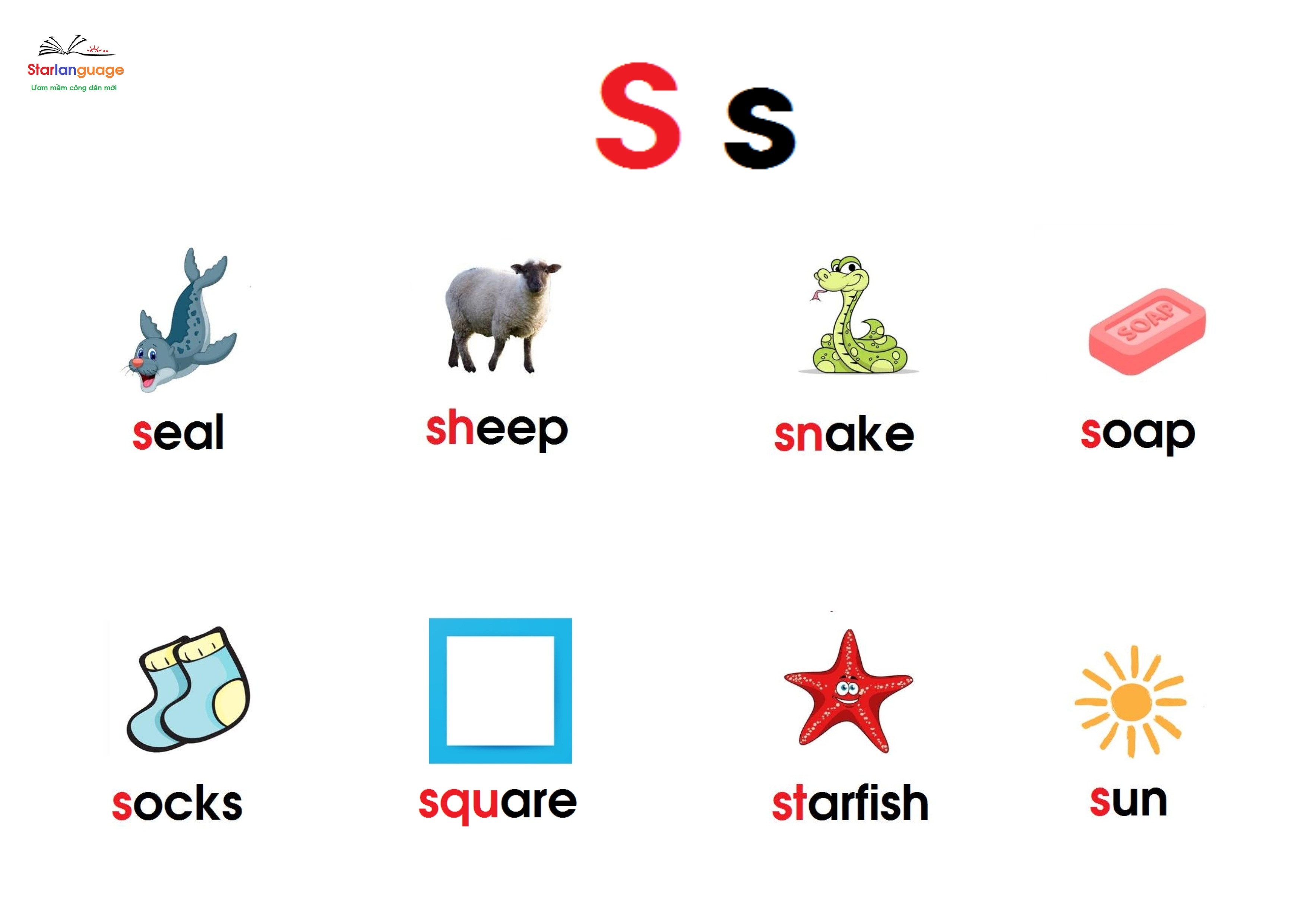 Optional letter S