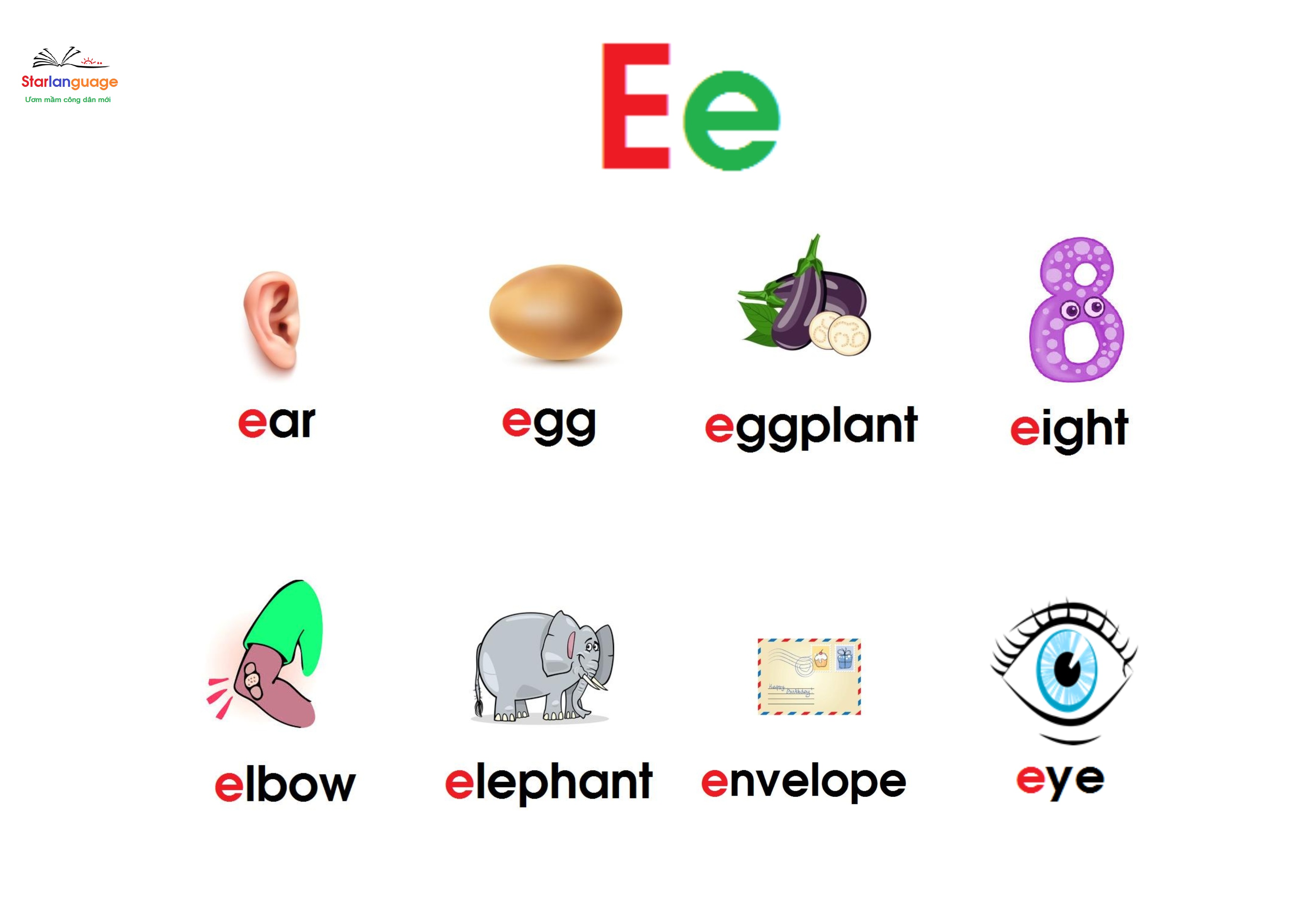 Optional letter E