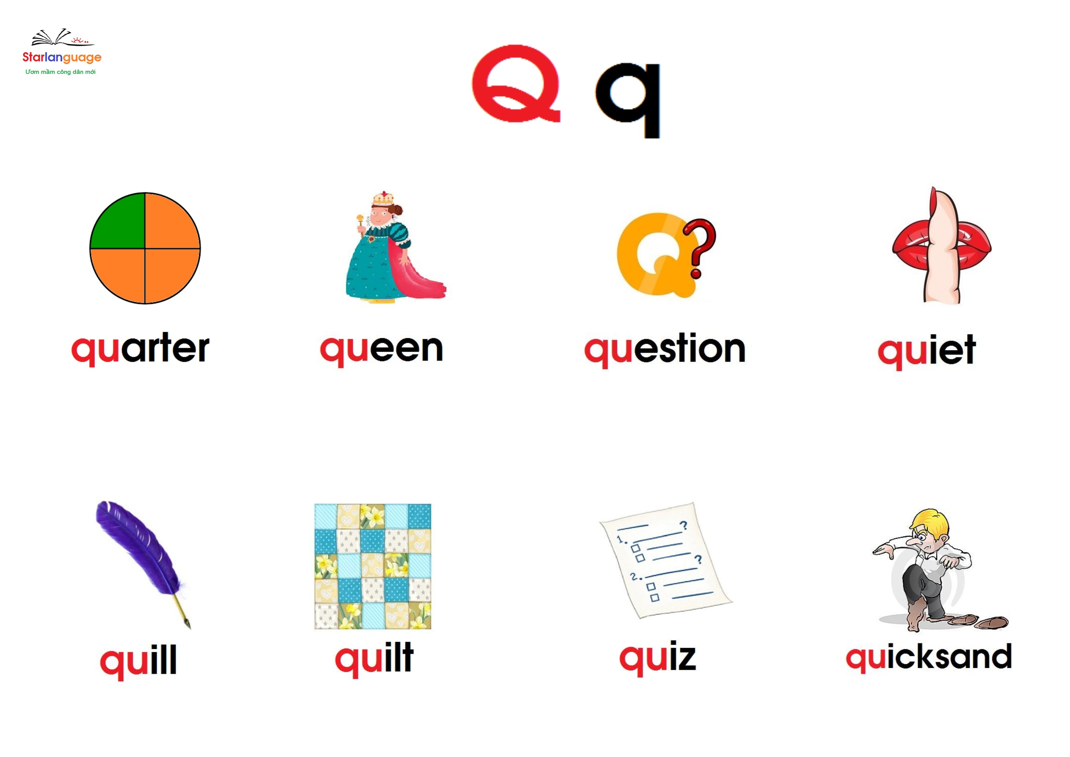 Optional letter Q