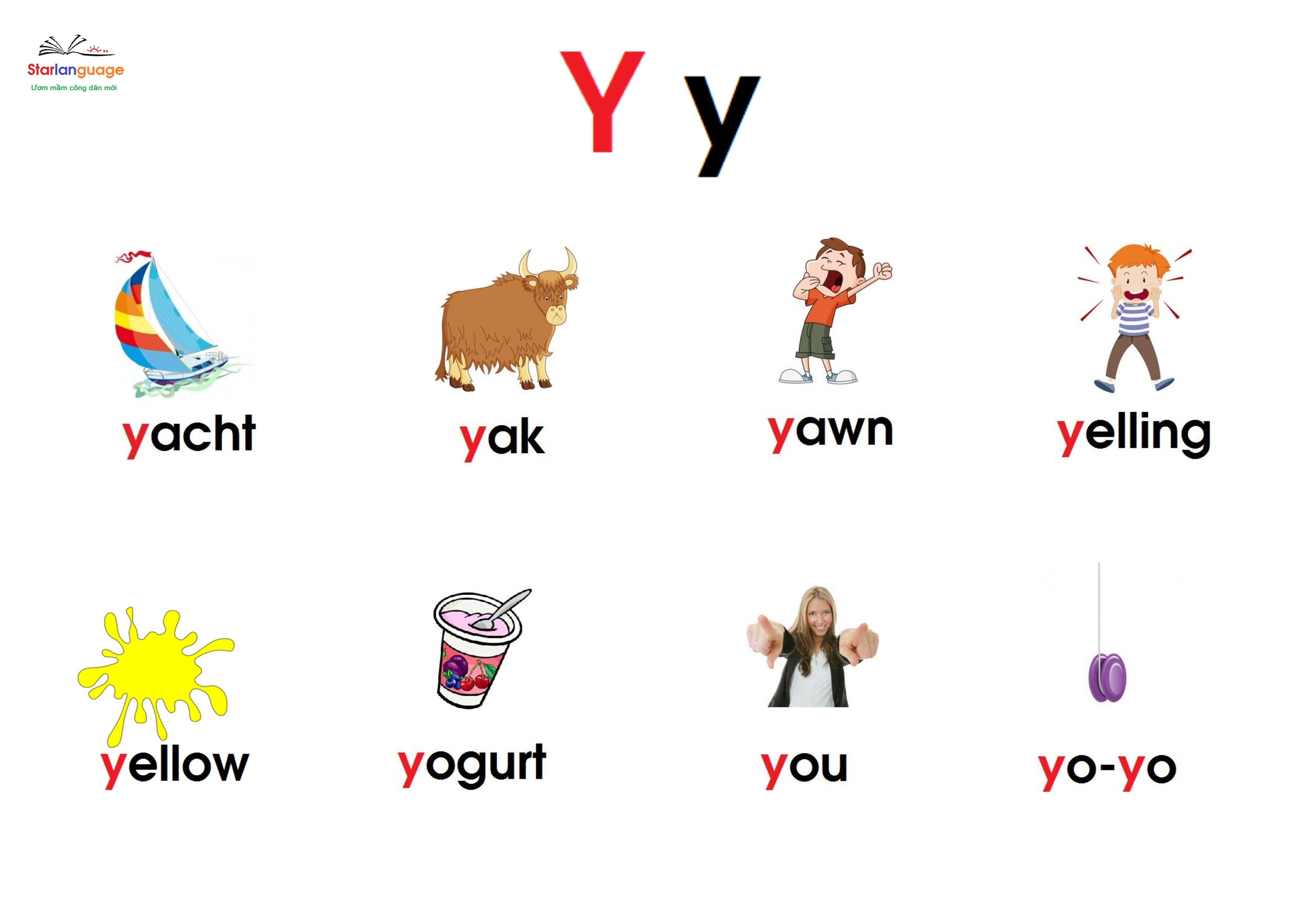 Optional letter Y