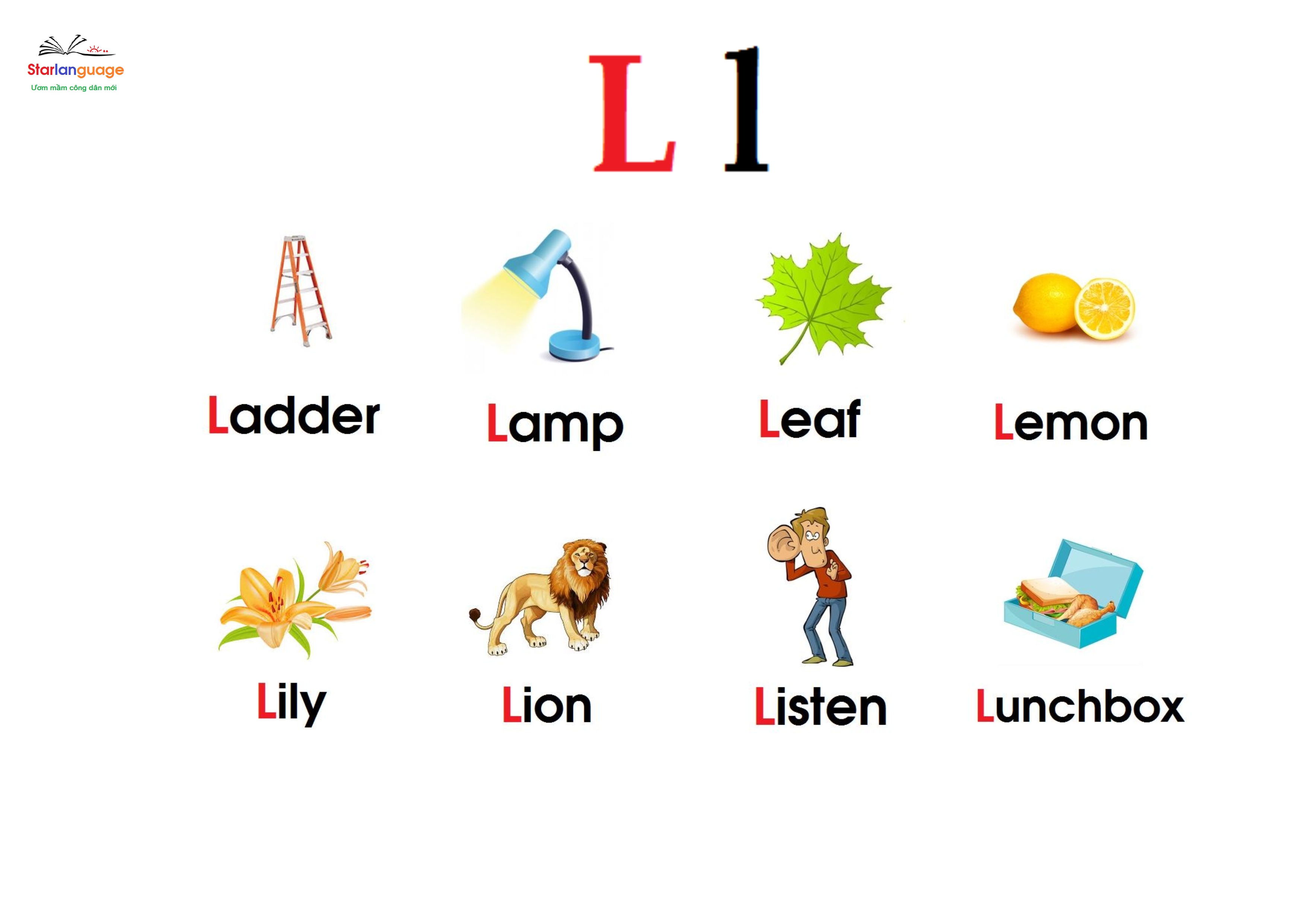 Optional letter L