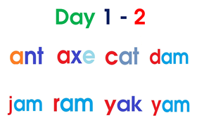 Read day 1- 2 ( flash card 8 page A4 - word )
