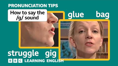 Voiced consonant /g/