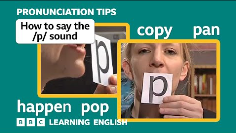 Voiceless consonant /p/